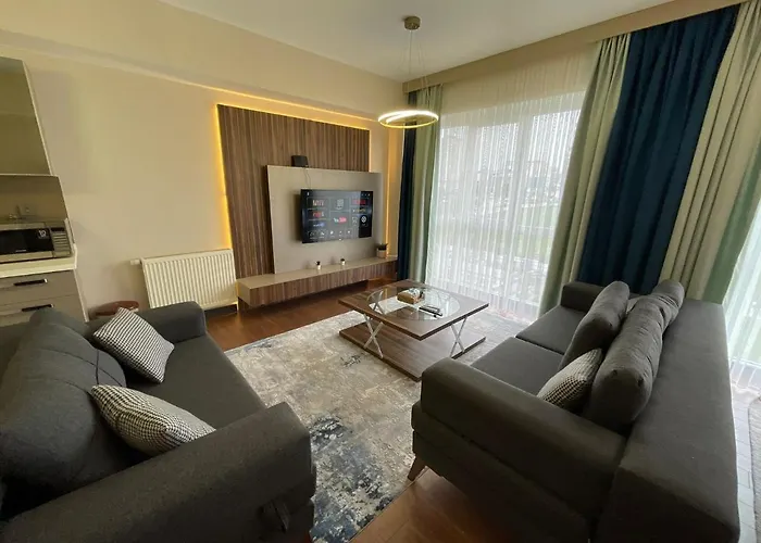Luxury 2-Bedroom Apartment In Prime Suites Near Mall Of Istanbul - 87